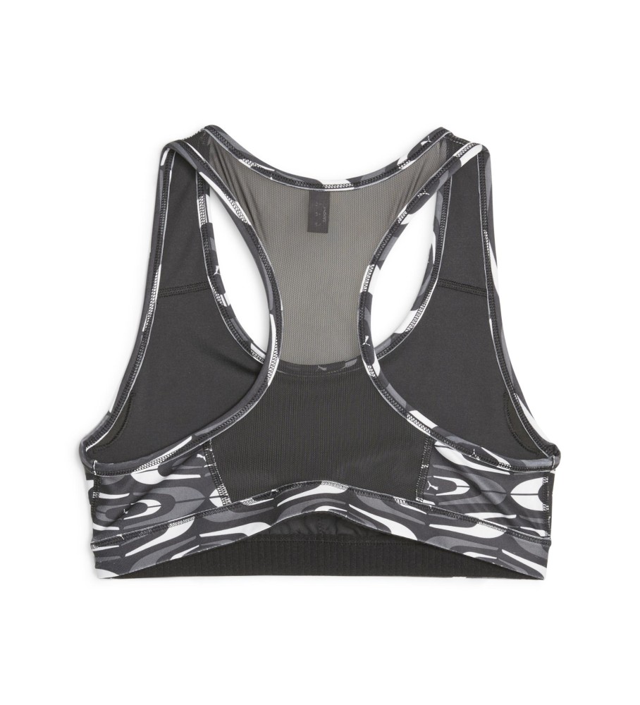 Sutiã de treino gráfico Puma 4Keeps preto