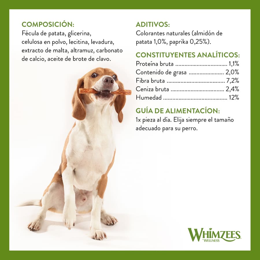 Whimzees Snacks Dentales Grain Free para perros