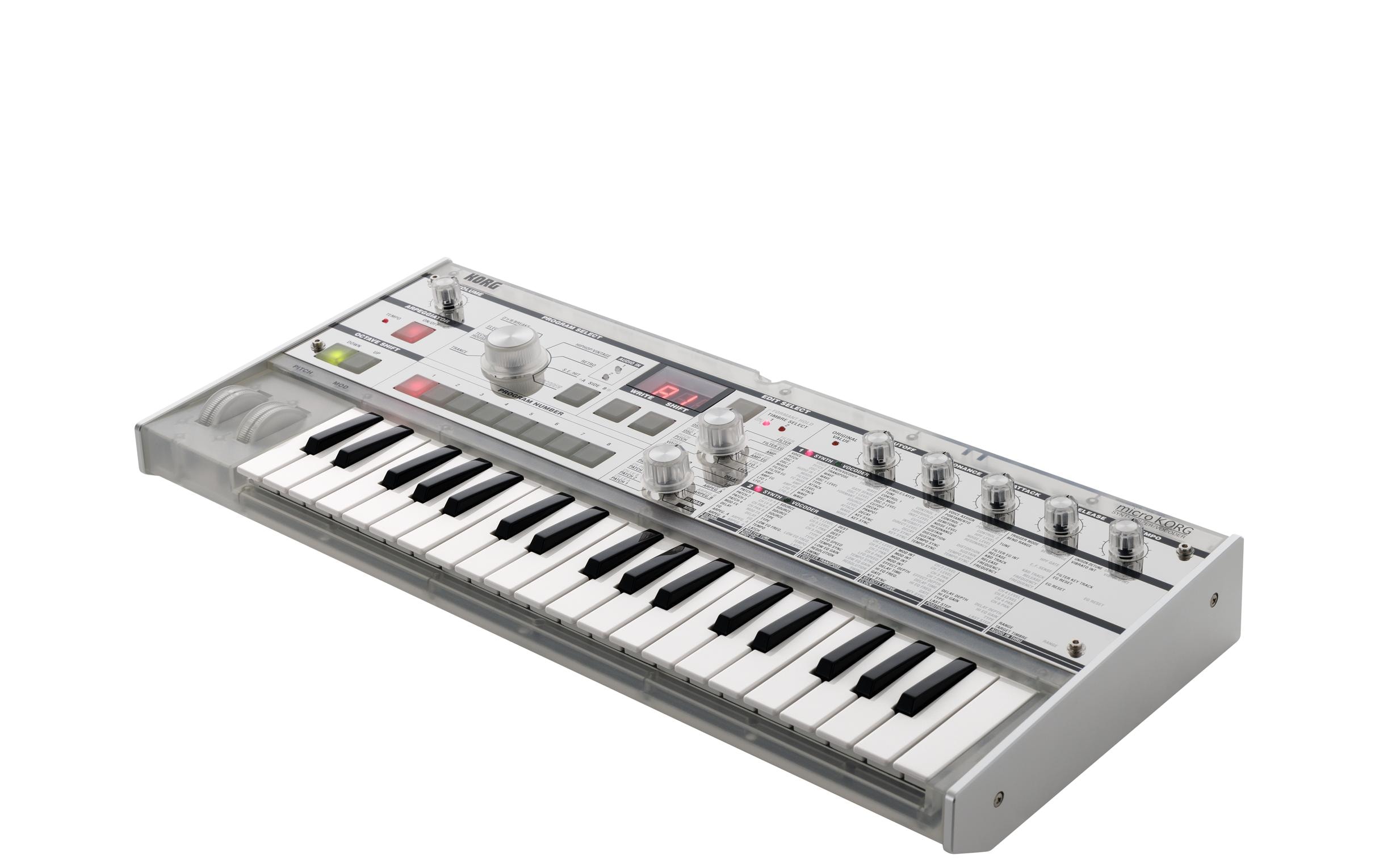 Synthesizer microKORG Crystal – Limited Edition<br>Kompakt-Synthesizer mit Analog Modeling Klangerzeugung