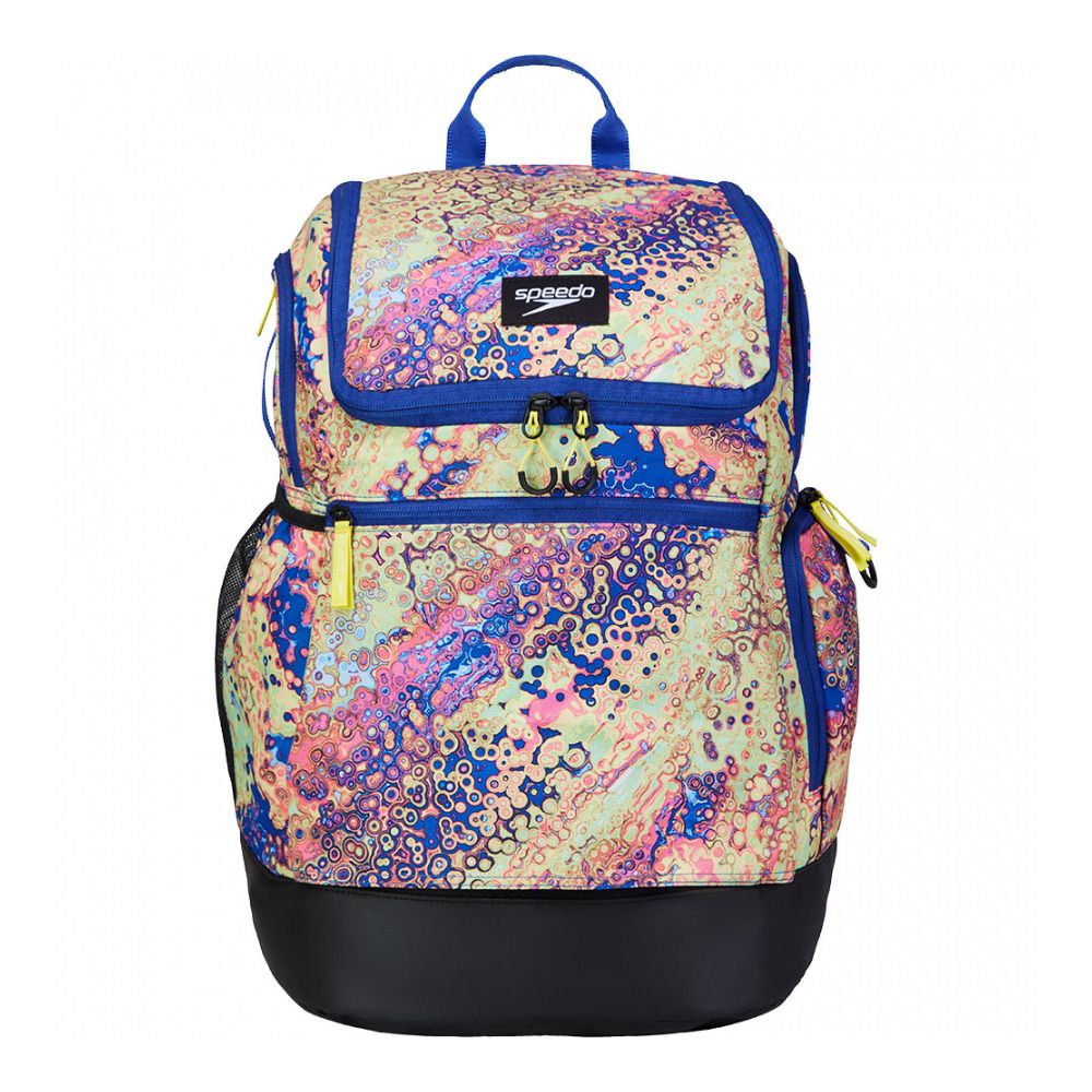 Speedo TEAMSTER 2.0 RUCKSACK 35L PR - Sac À dos pink yellow