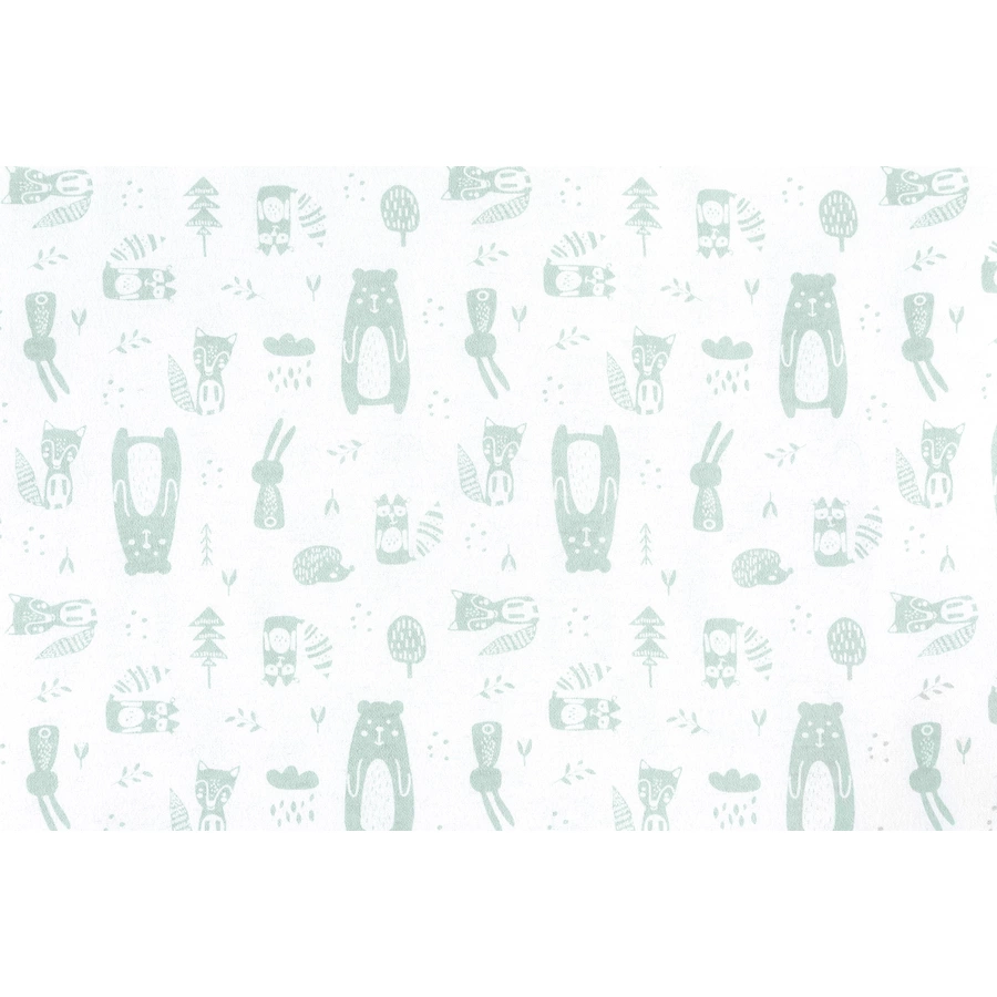 kindsgard Molton-Spucktücher handklad 4er-Pack mint