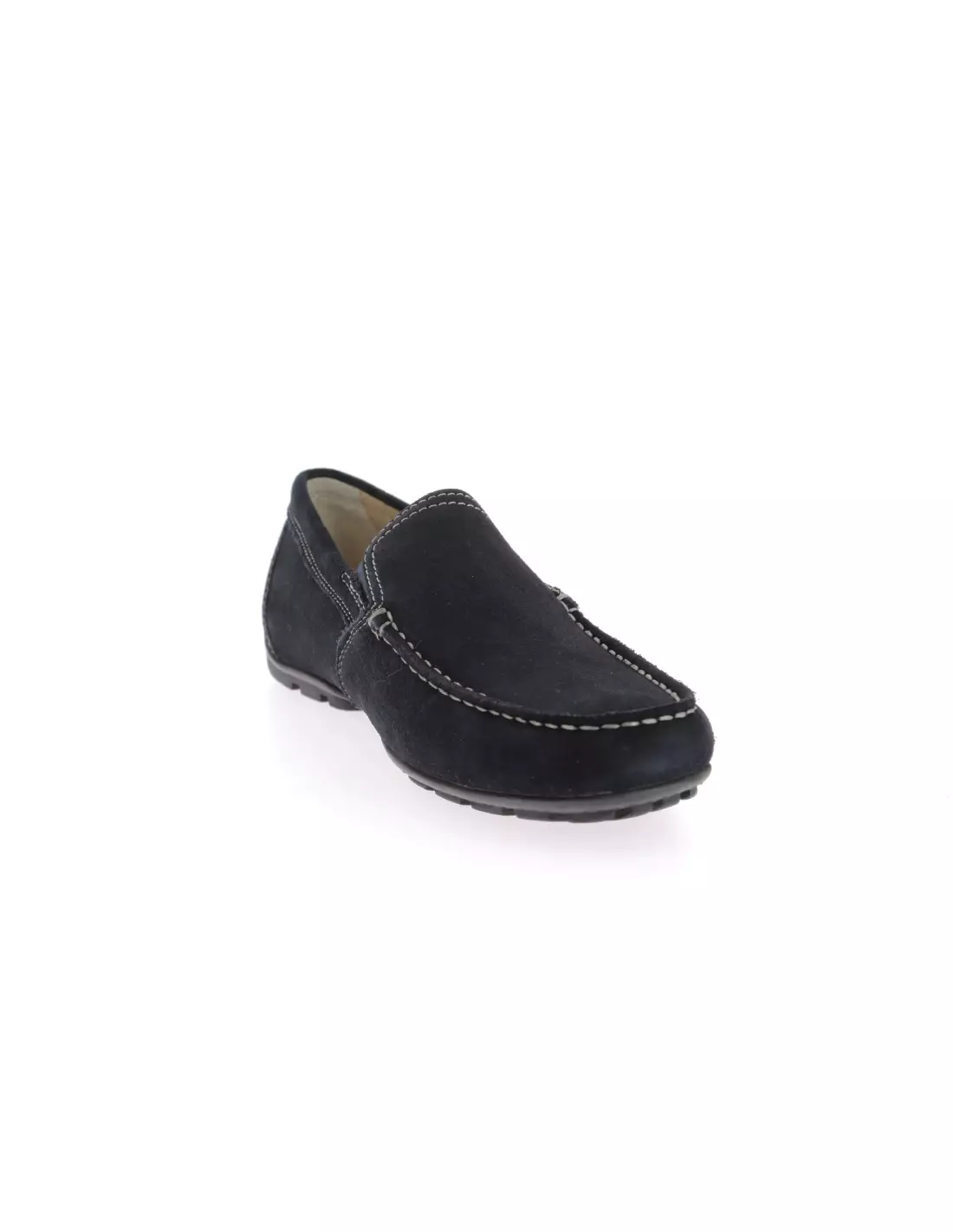 GEOX UOMO MONER - Bateaux & mocassins BLEU