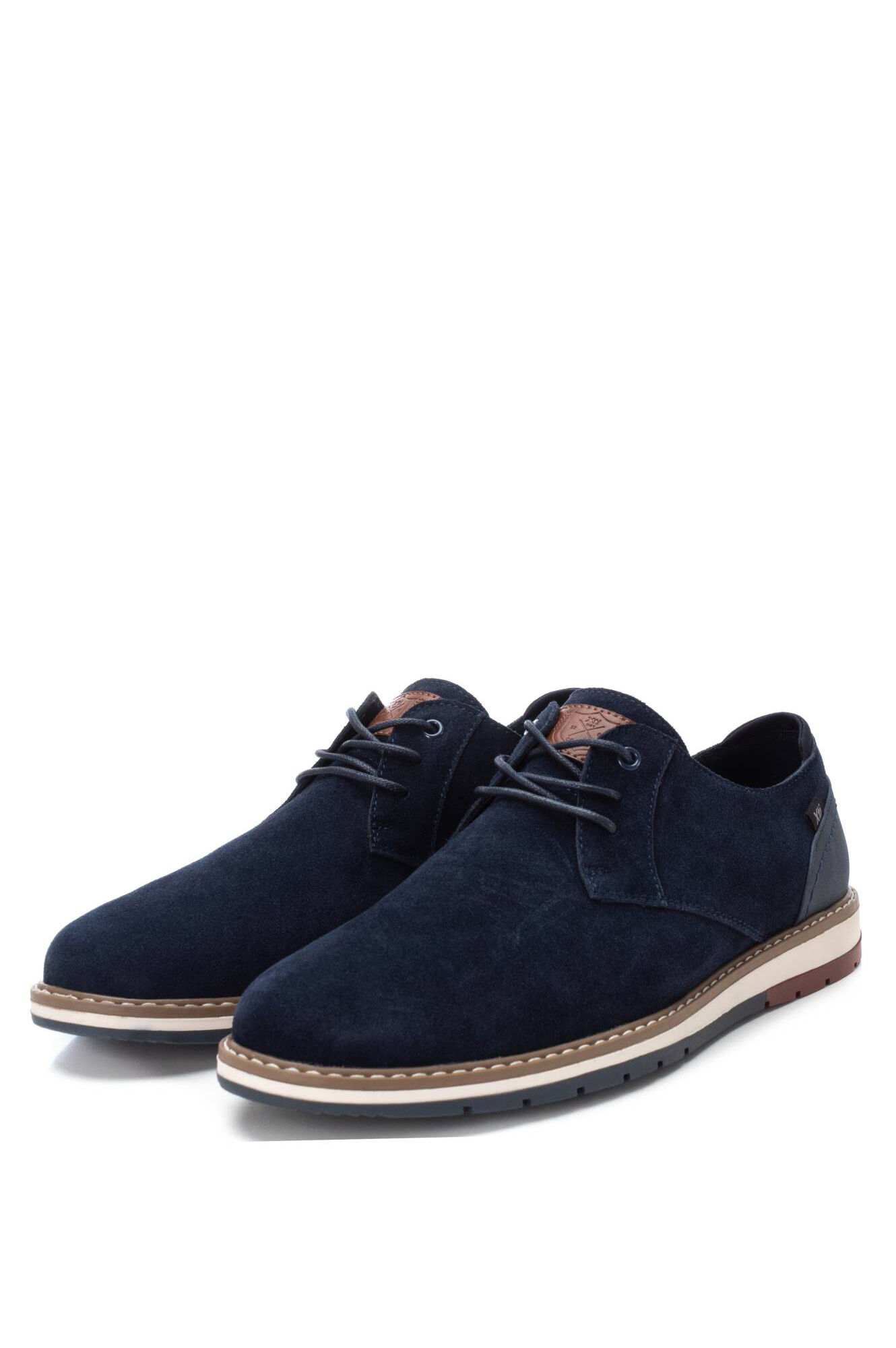 Sapatos Serraje - azul marinho