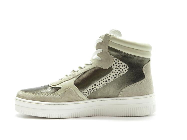 Maruti Mona Leather Donkerbeige