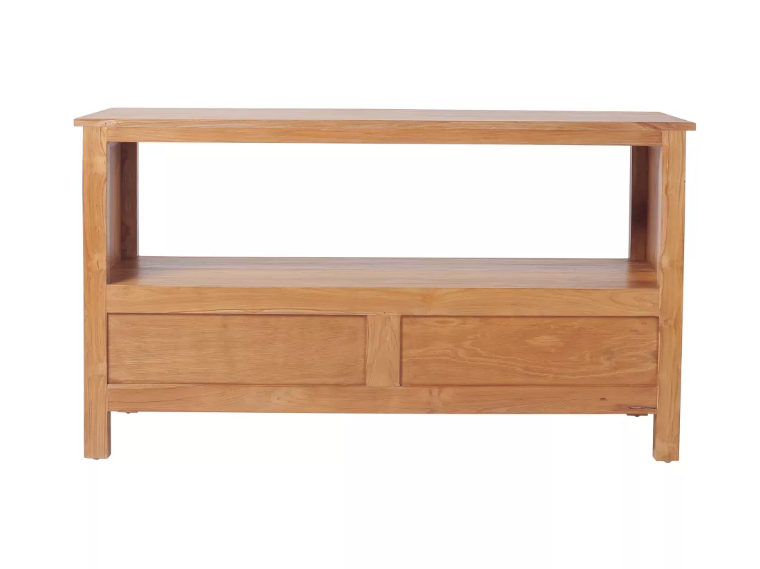 Meuble sous vasque en teck - 135 cm - KETAPANG