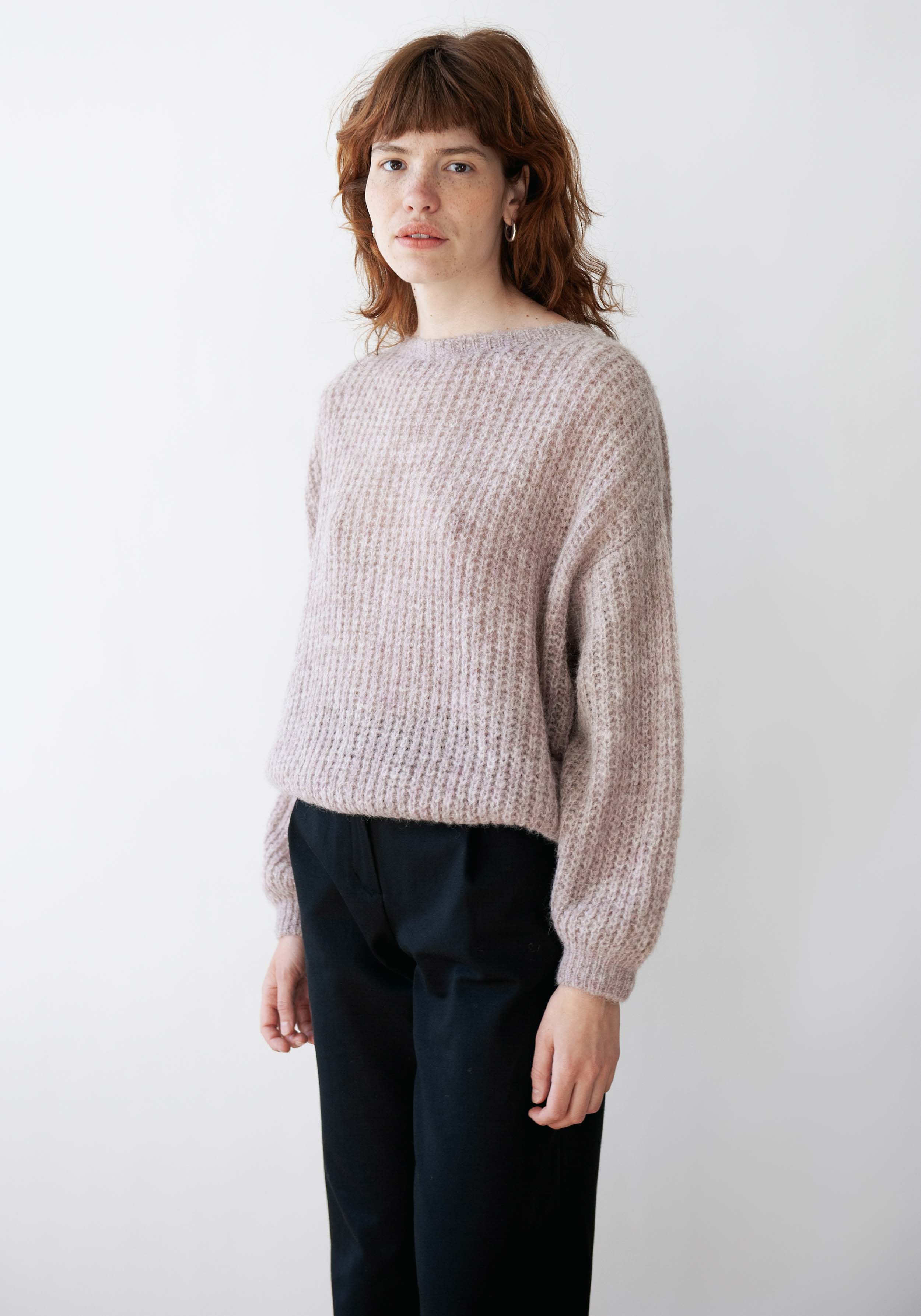Jungle Folk Wrap Cardigan Vega Lavender