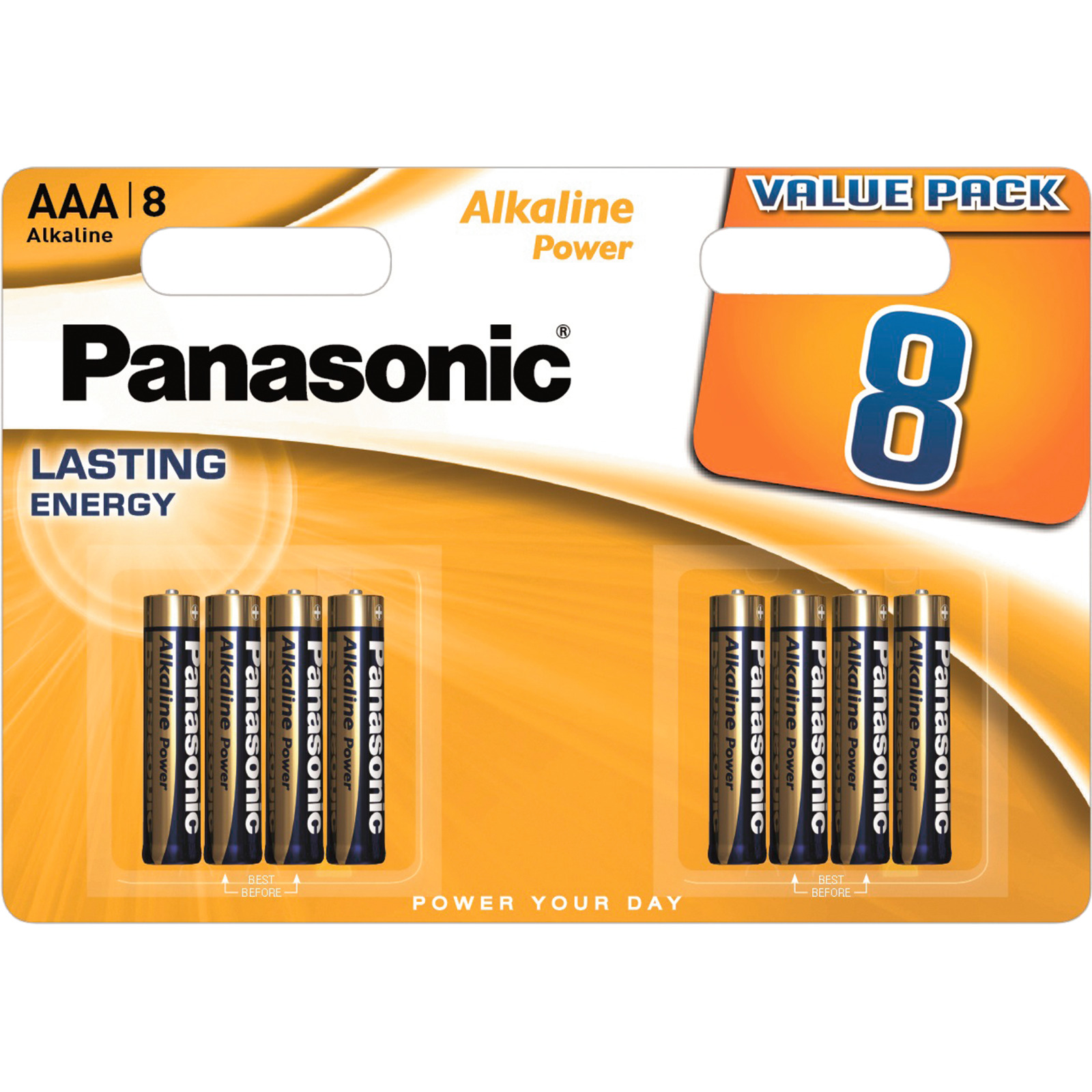 Panasonic Batt. AAA 8 Stück