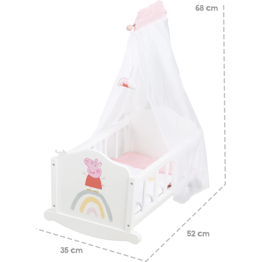 roba Puppenwiege Peppa Pig