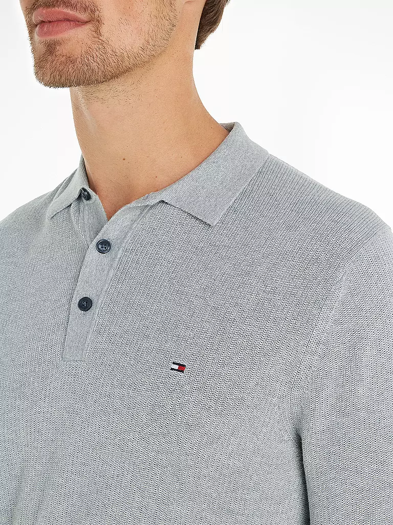 TOMMY HILFIGER Poloshirt hellgrau