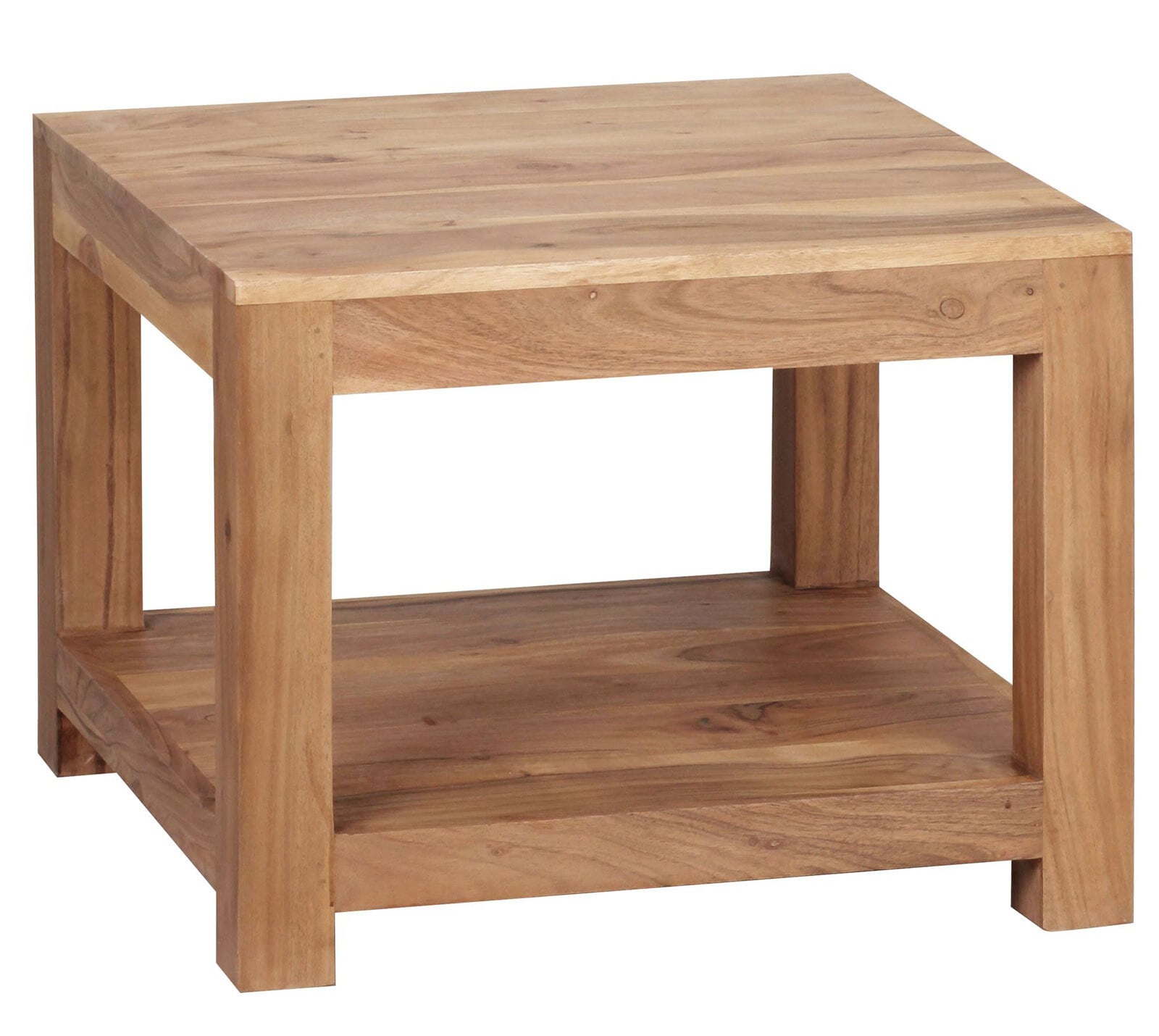 Couchtisch Hees 60x60 Massivholz Akazie