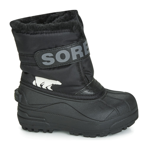 Sorel - CHILDRENS SNOW COMMANDER - Noir