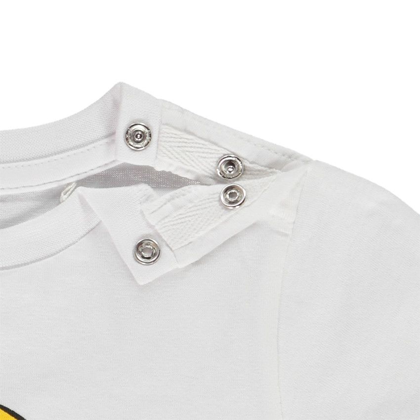 T-shirt manches courtes print Simba Disney pour bébé garçon - Blanc
