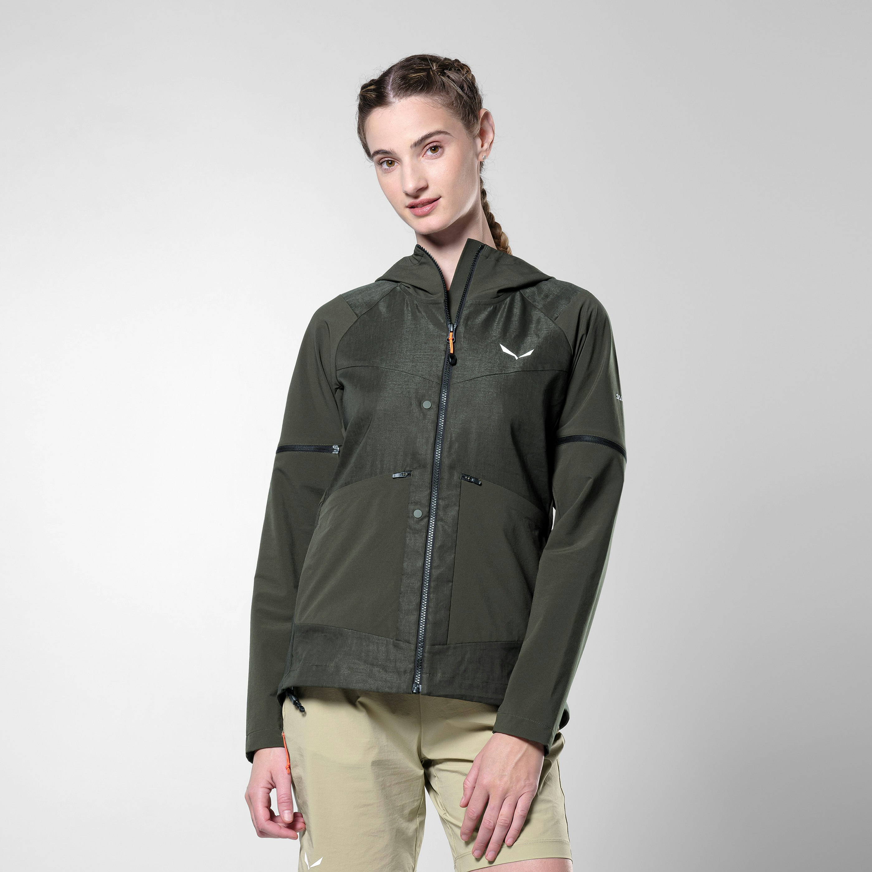 Puez Hemp Durastretch Hybrid 2 in 1 Jacke Damen