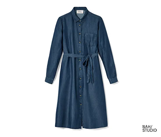 NAH/STUDIO Midi-Kleid | Eco-Lyocell