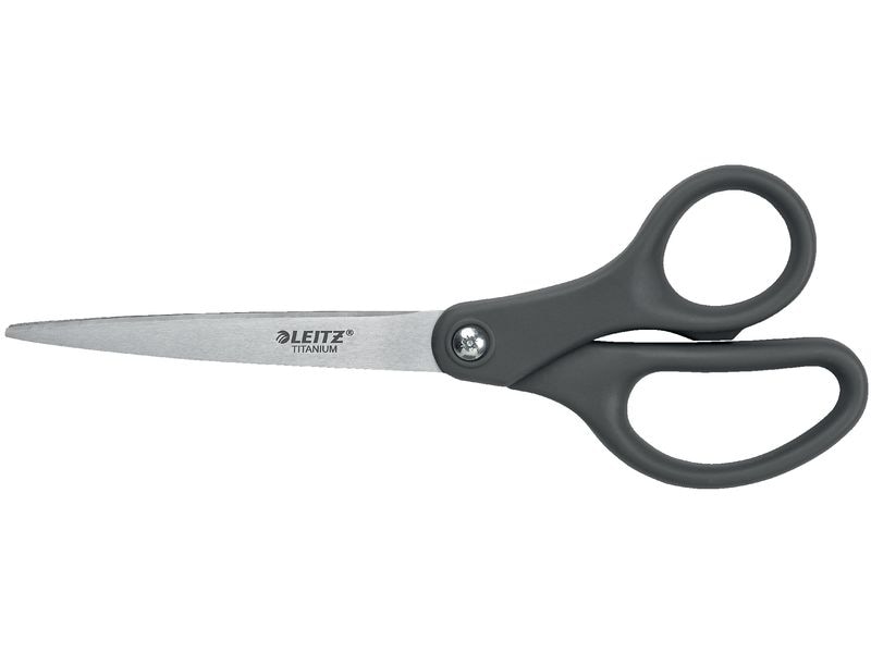 Leitz Schere 18 cm, Titanium Schere für Links- und Rechtshänder