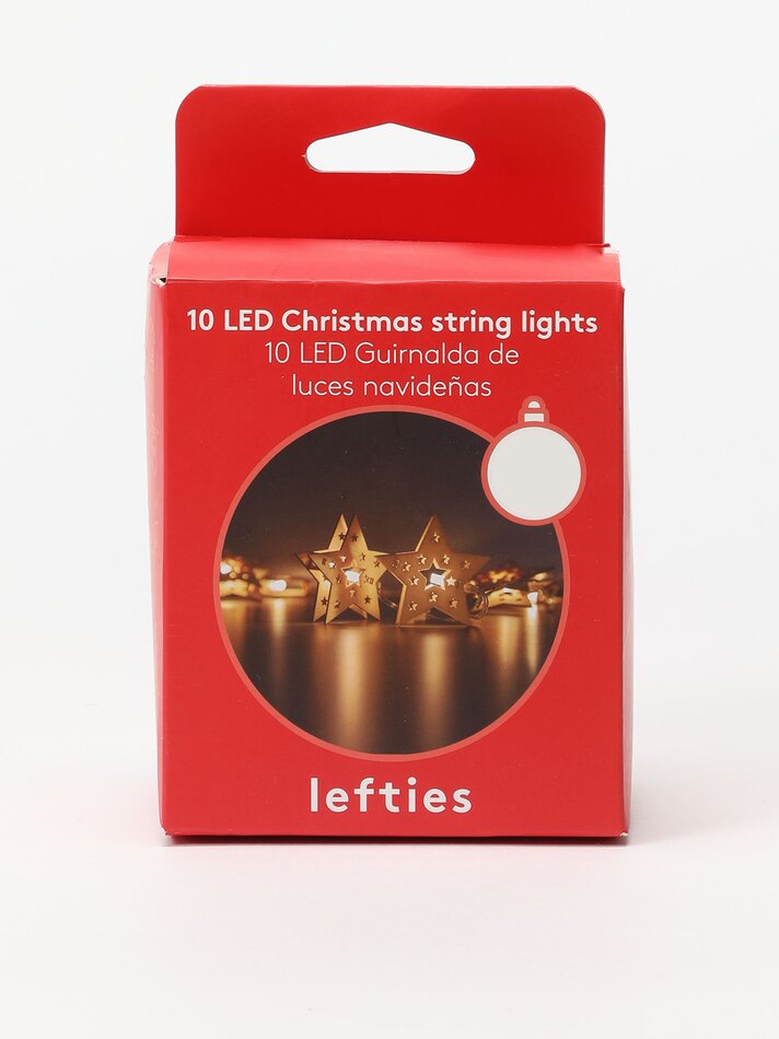 Guirlanda de Natal com 10 luzes LED - Vários modelos