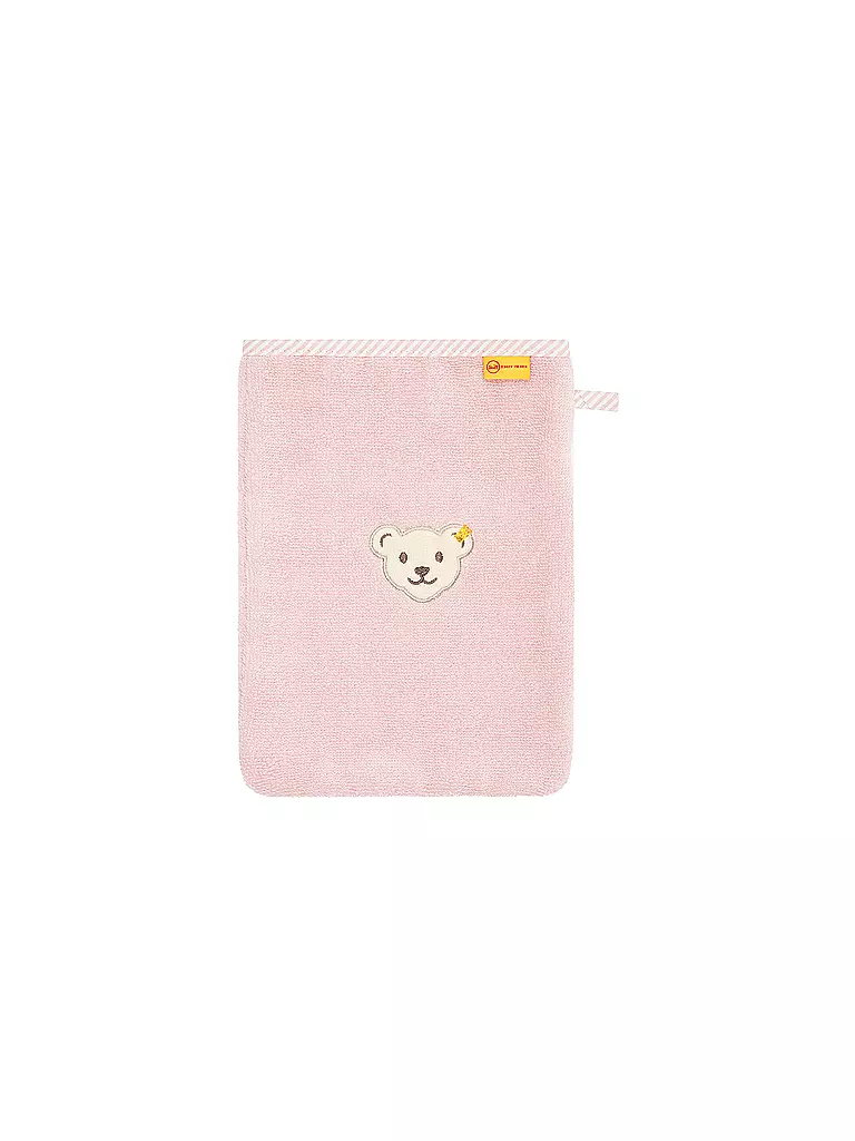 STEIFF Baby Waschlappen rosa