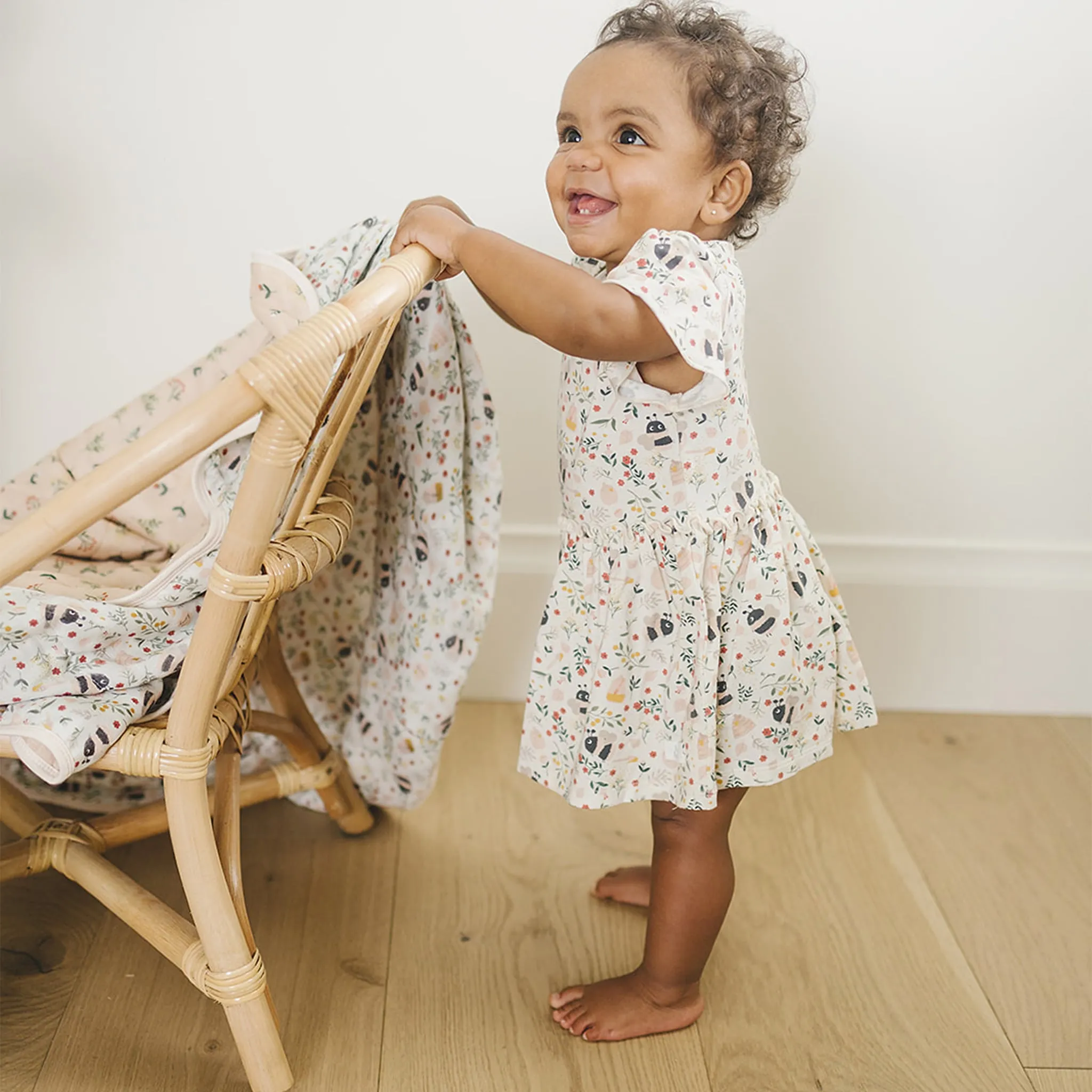 Loulou Lollipop Robe Abeille 0-24mois