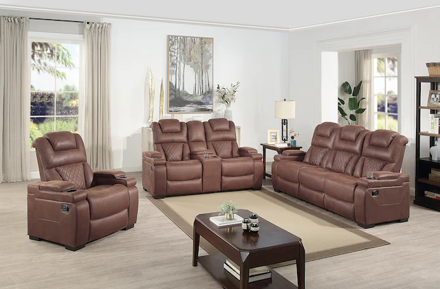 ATLANTIC home collection 2-Sitzer »Faris« Zwei Relaxfunktionen, Mittelkosole mit Stauraum und Getränkehalter