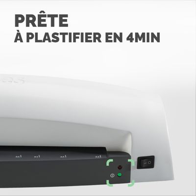 Fellowes Lunar A3 - Plastifieuse A3 - de 80 à 125 microns - anti-bourrage