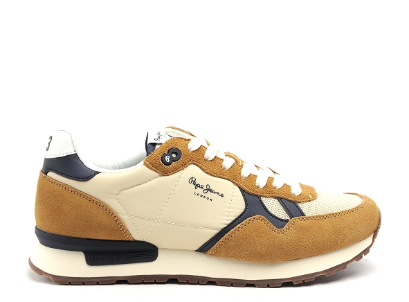 Pepe jeans basses homme brit heritage beige