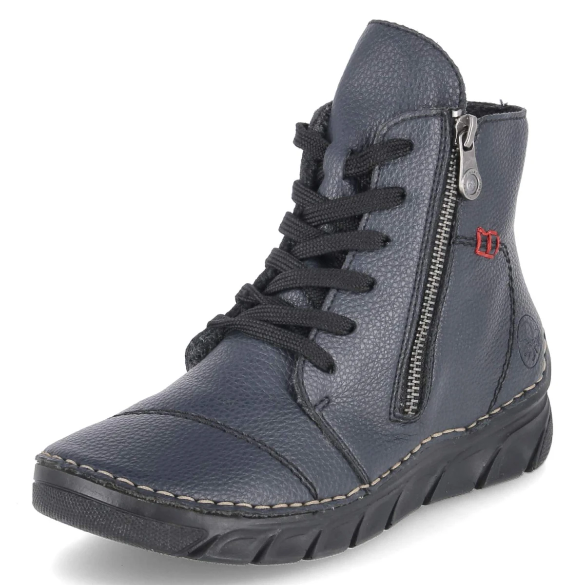RiekerSchnürstiefeletten - Blau