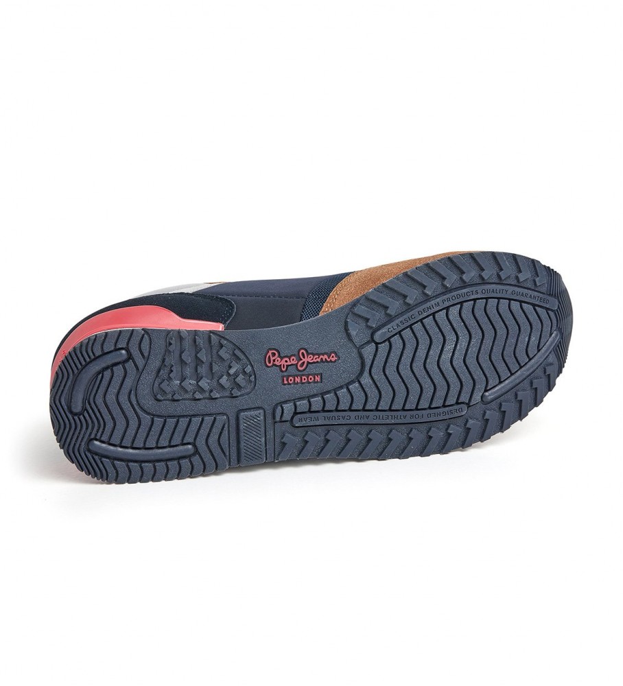 Tênis Pepe Jeans London Forest M em couro marrom