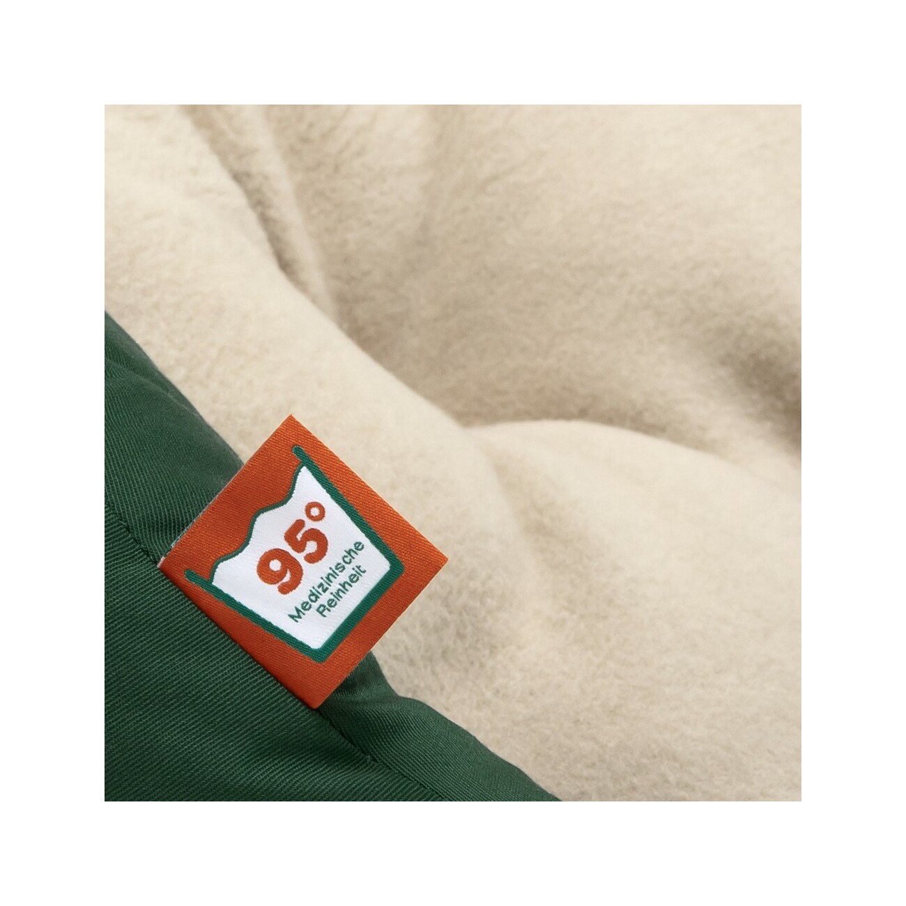 Doctor Bark Hundenest beige /grün S
