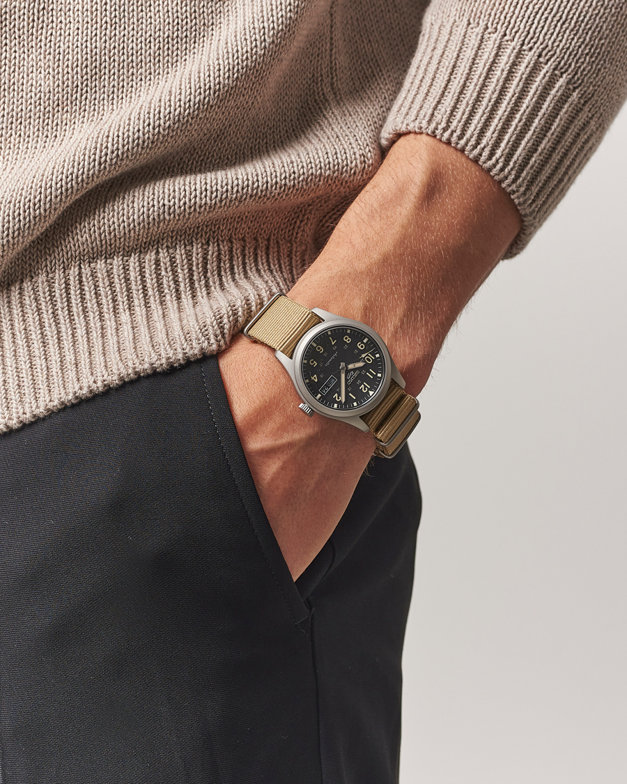Seiko 5 Sports Automatic Nato 40mm Black Dial