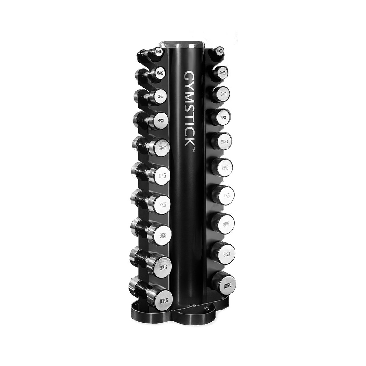 Gymstick Tower Rack for Chrome Dumbbells