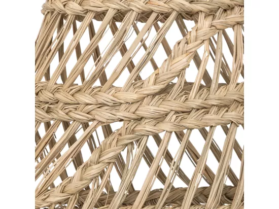Luminaire Suspension en Roseau naturel D 28 cm