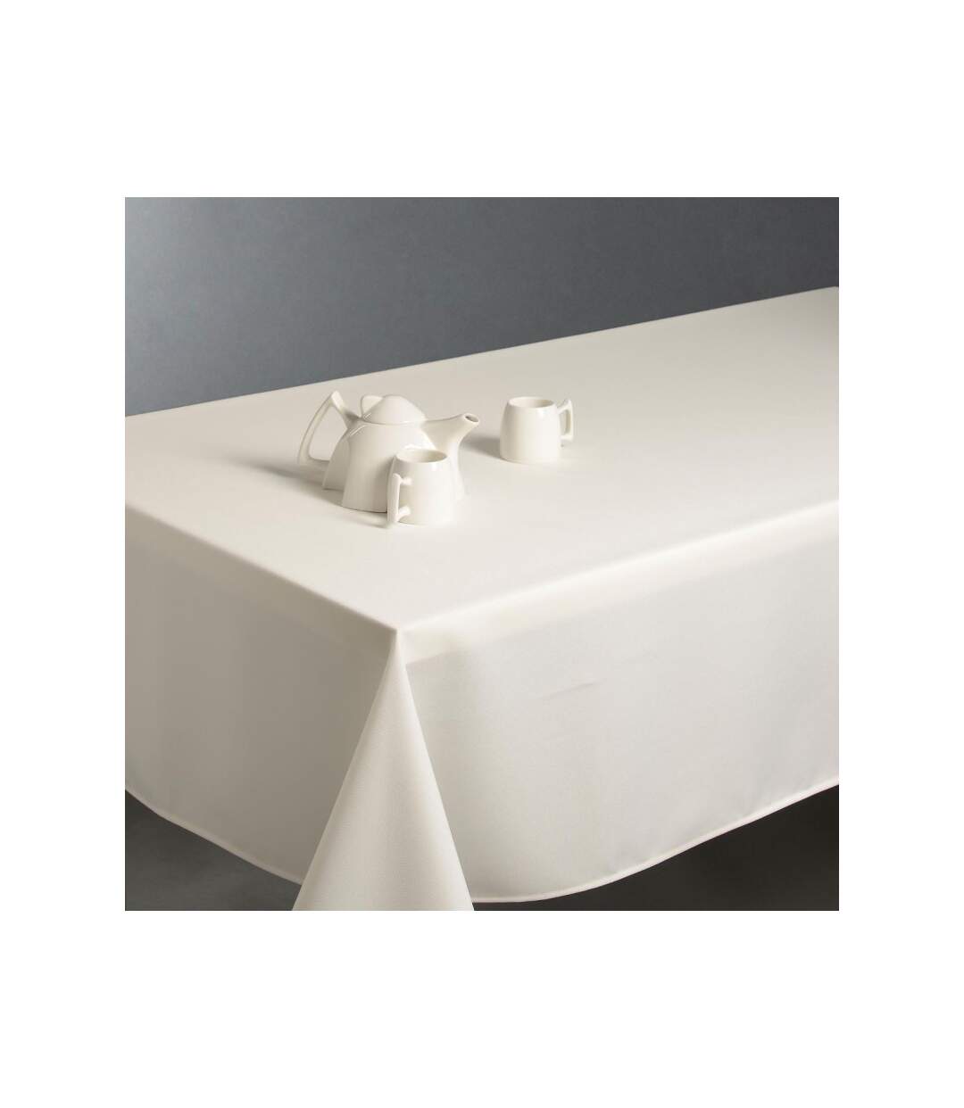 Nappe Antitache 150x300cm Ivoire
