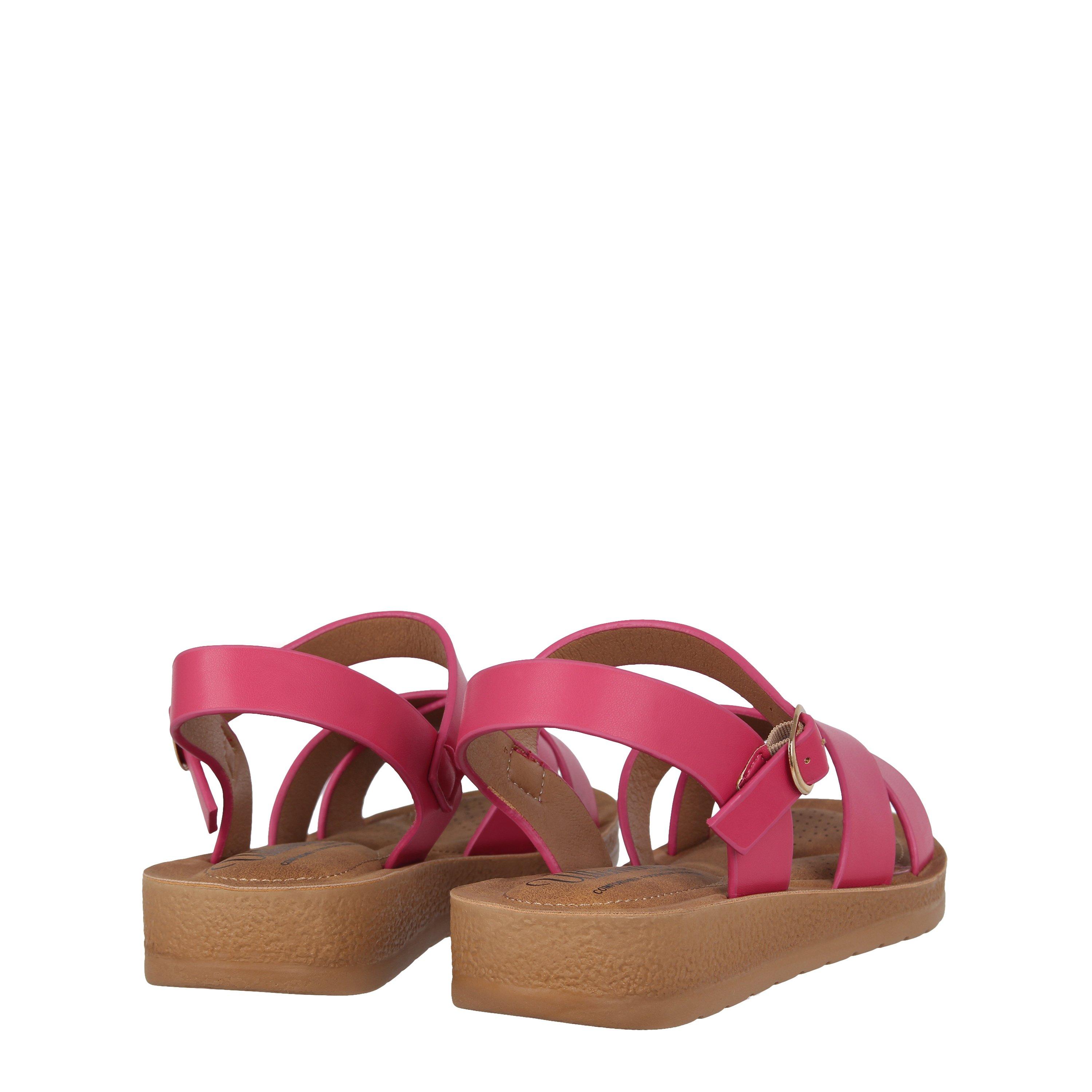 Be You Ultimate Comfort Cross Strap Sandal