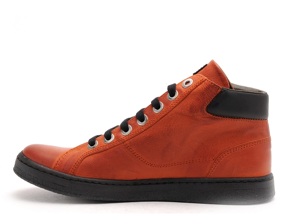 Chacal boots bottine plates femme 6147 orange