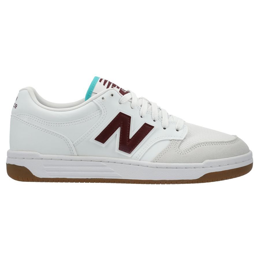 New Balance Chaussures 480 - Blanc/Bordeaux