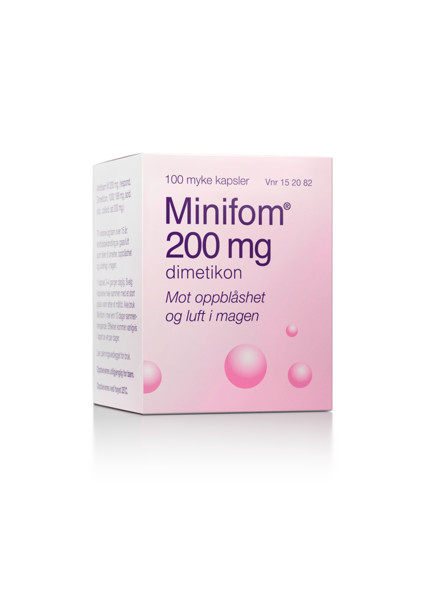 Minifom kapsler 200 mg