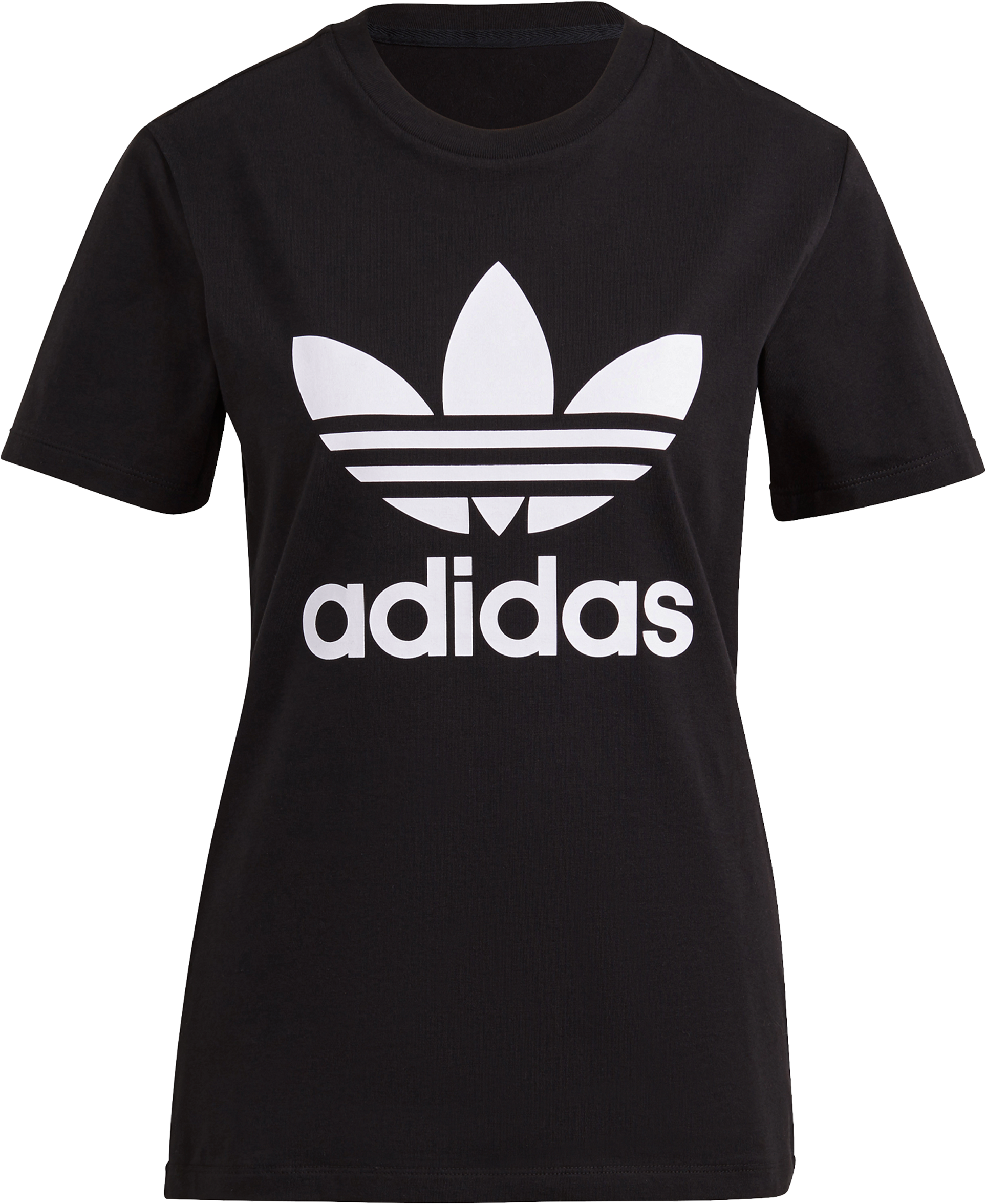 adidas Originals Trefoil Fit T-Shirt Damen Schwarz