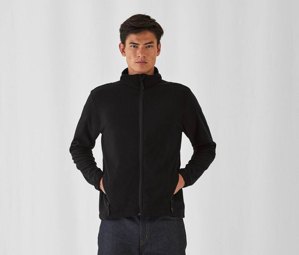 B&C BC671 - Veste Polaire Légère Homme Fermeture Éclair