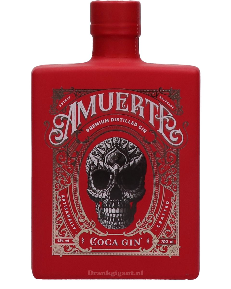 Amuerte Coca Gin Red 70 cl