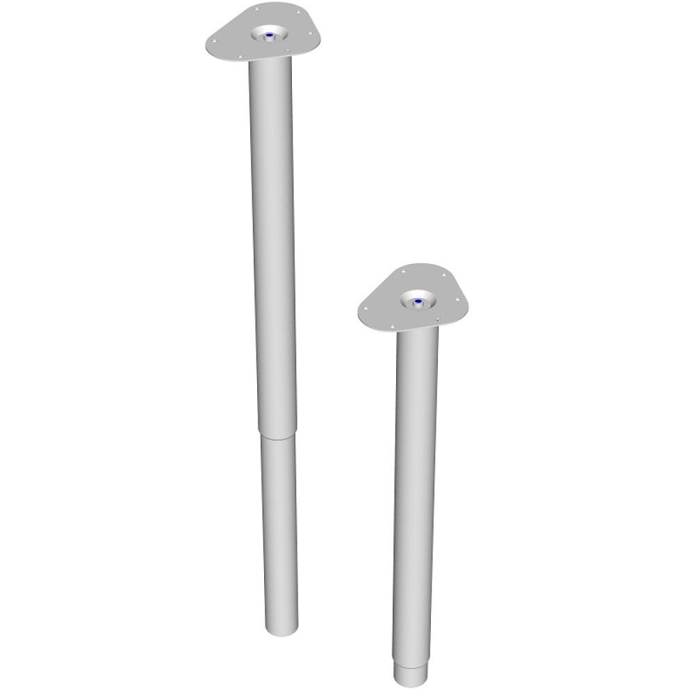 BORDBEN TELESKOP ELEMENT-SYSTEM 600-900MM HVIT