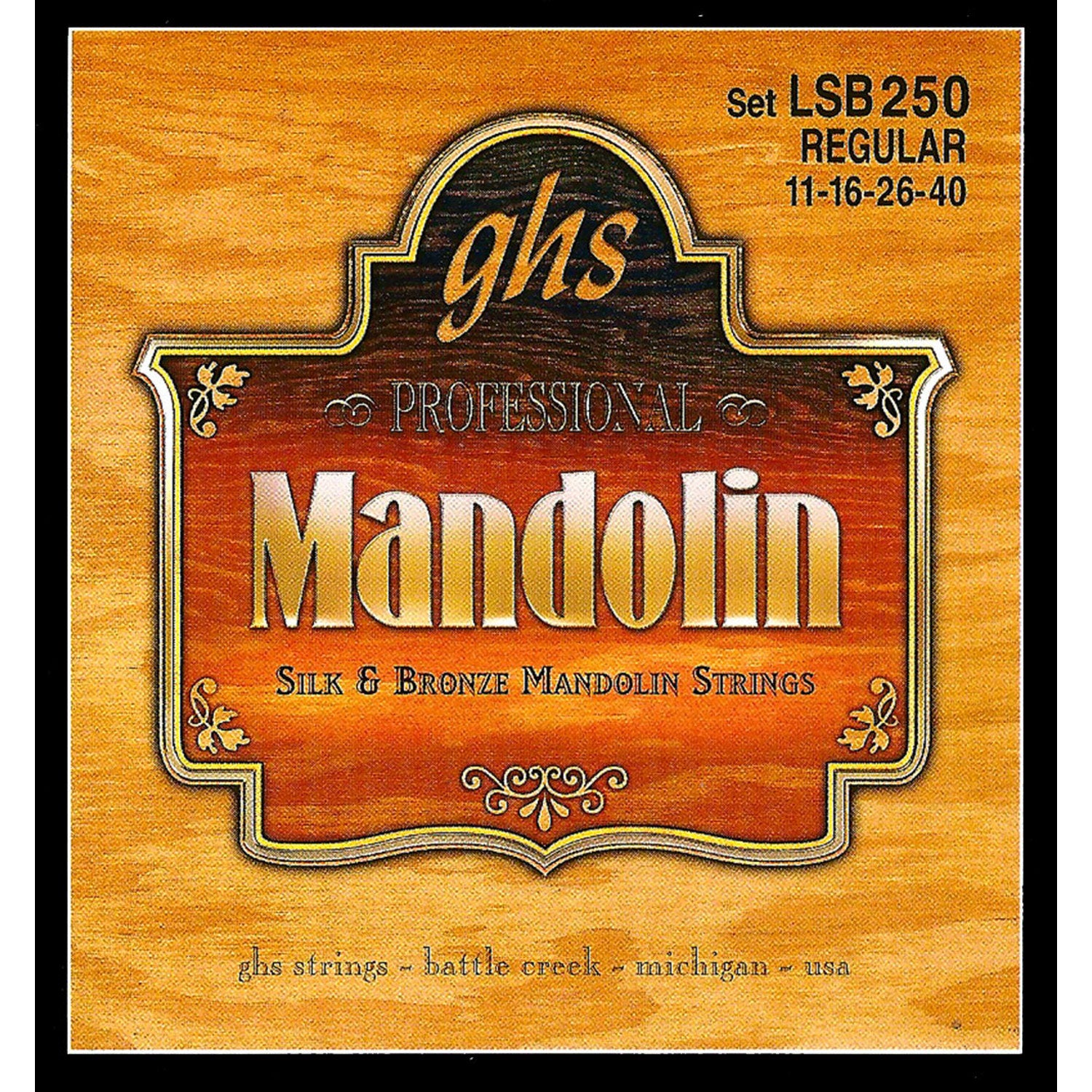 GHS LSB250 Silk And Bronze Regular snarenset voor mandoline