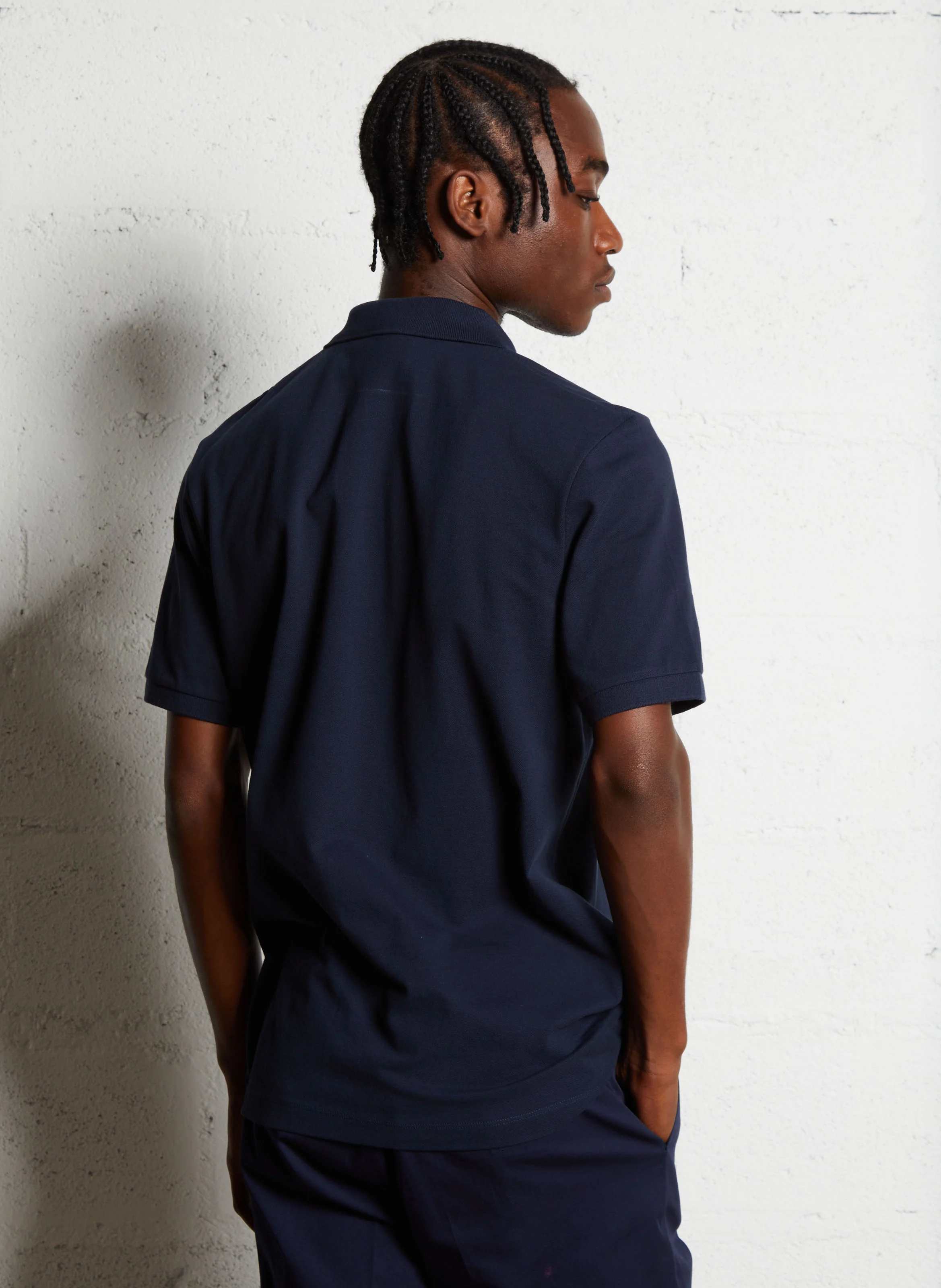 Polo regular-fit en coton | Bleu