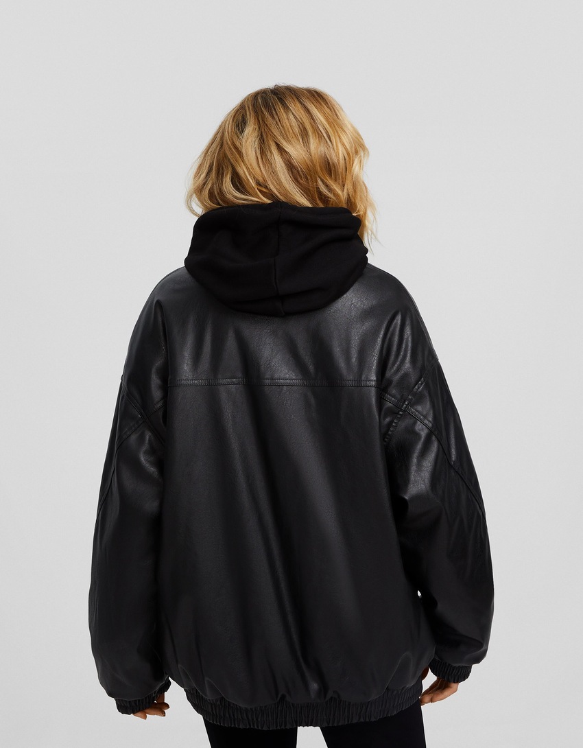 Jaqueta oversized estilo 
