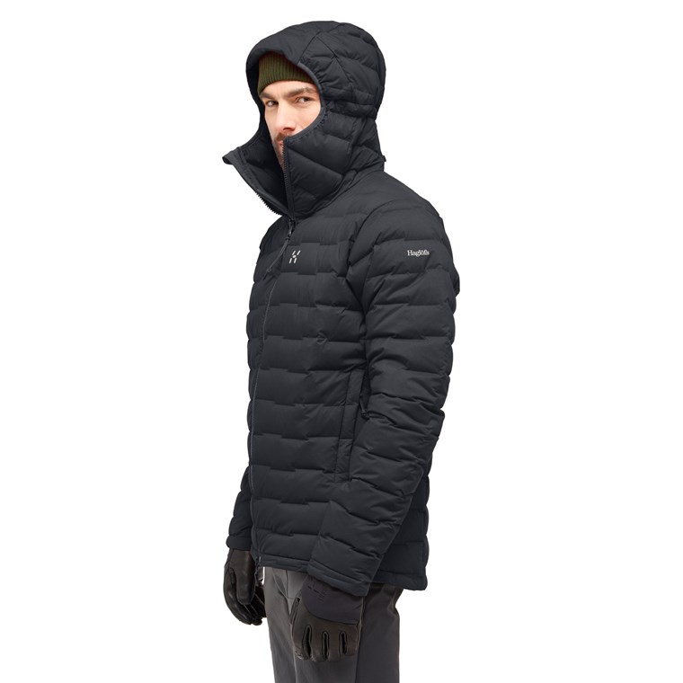 Haglöfs Spitz Down Hood Men True Black