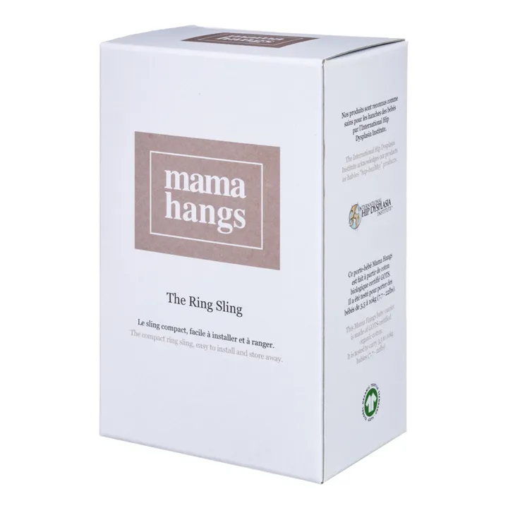 Mama Hangs Sling en coton bio | Ecru