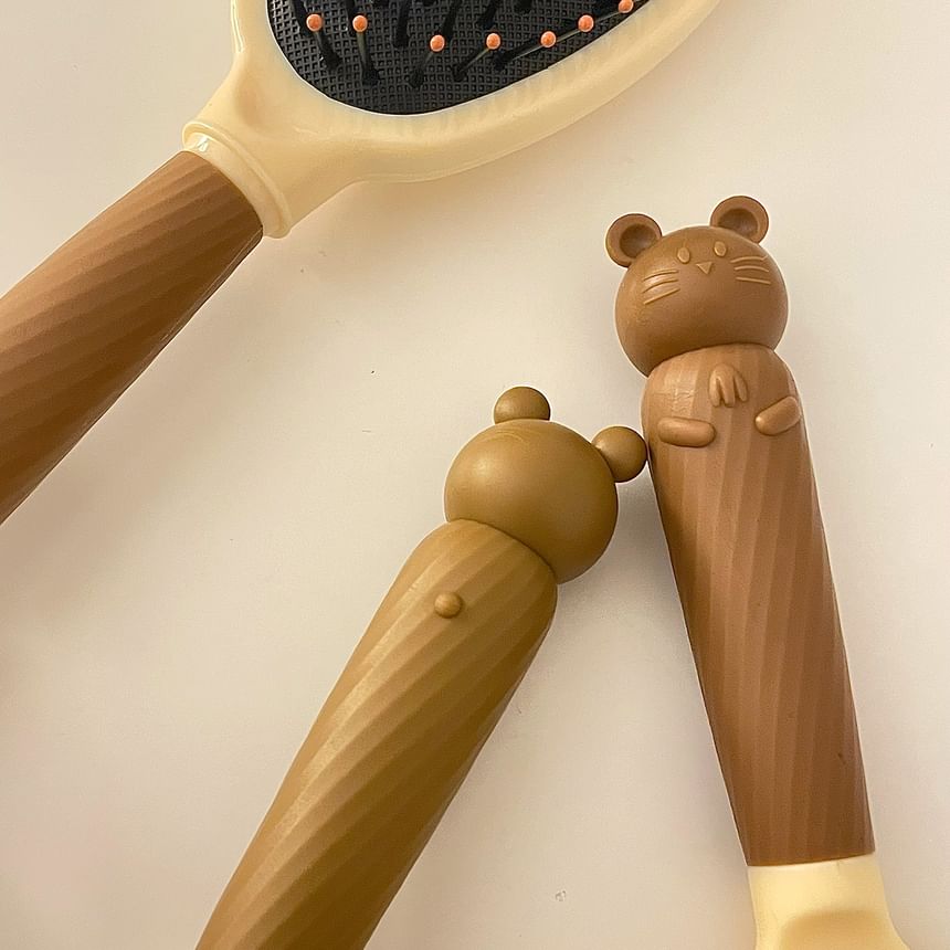 Intimo - Kattenhaarborstel / Haarkam / Handspiegel / Set (Diverse ontwerpen)