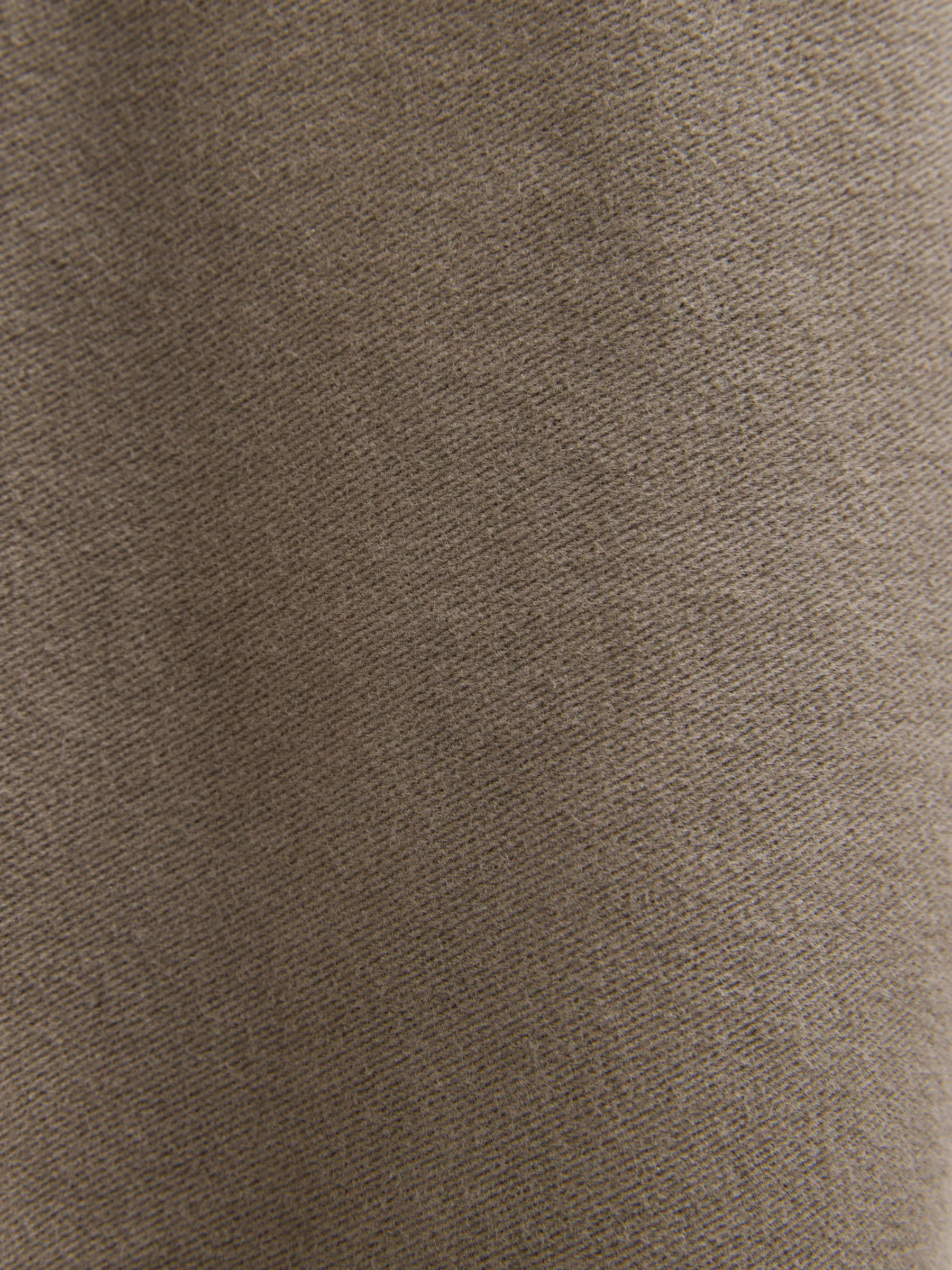 Paddenstoelbruin - Regular Fit Smart Signature Emmetex Moleskin Italian Fabric Chino Trousers