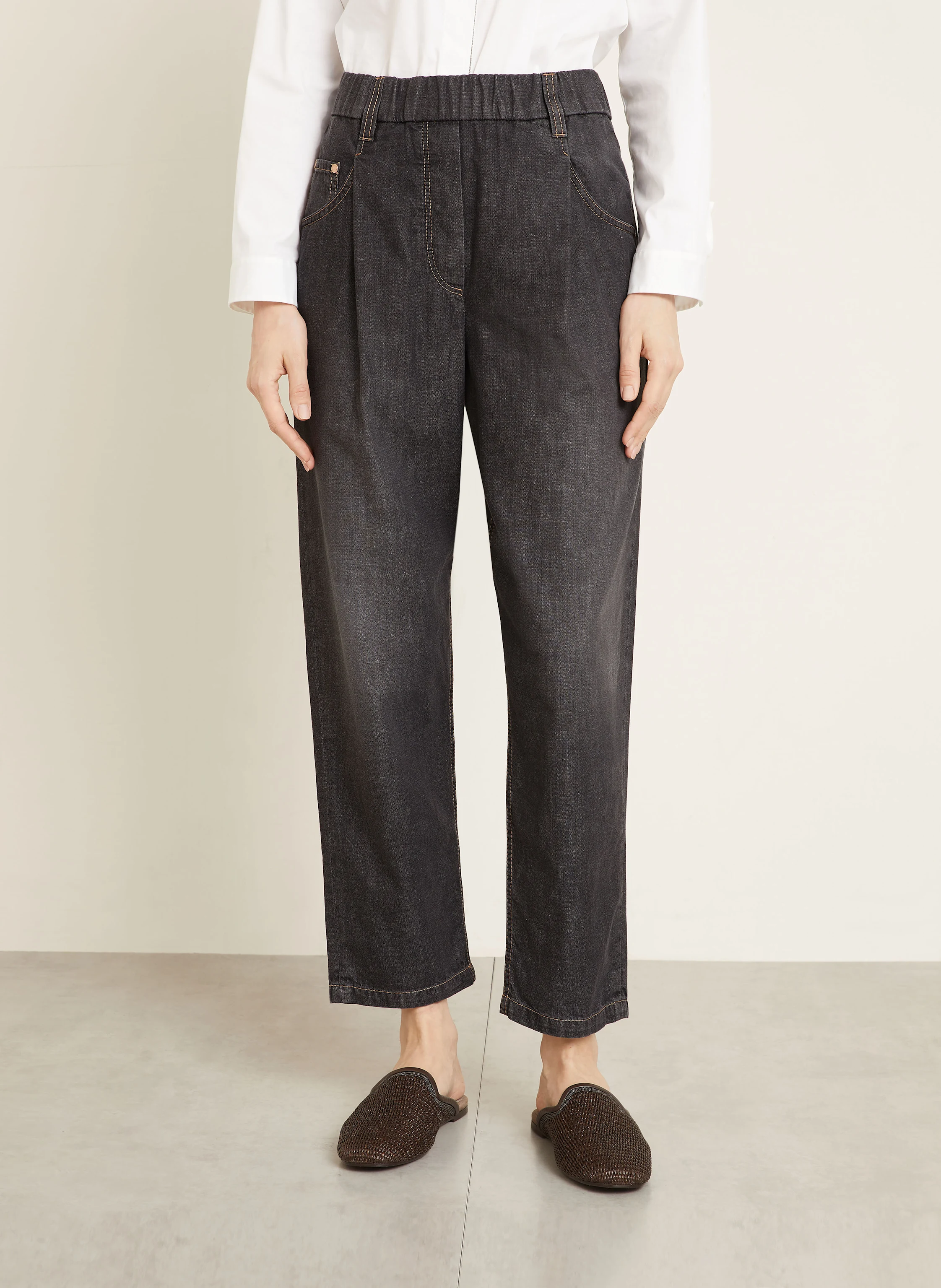 BRUNELLO CUCINELLI 7/8-Jeans
