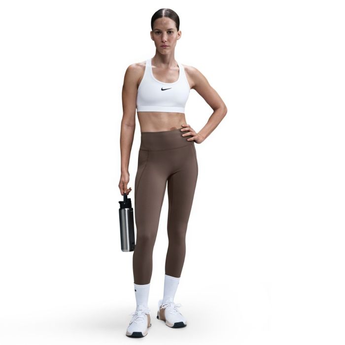Nike Dame Lange tights Universa Dri-FIT Pocket Tights Brun