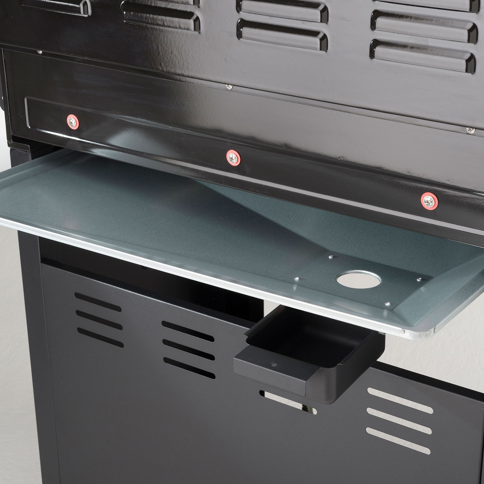 LANDMANN Gasgrill - silber - 3 Brenner